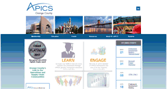 Desktop Screenshot of apics-oc.org